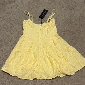 Bright Yellow Summer Dress
